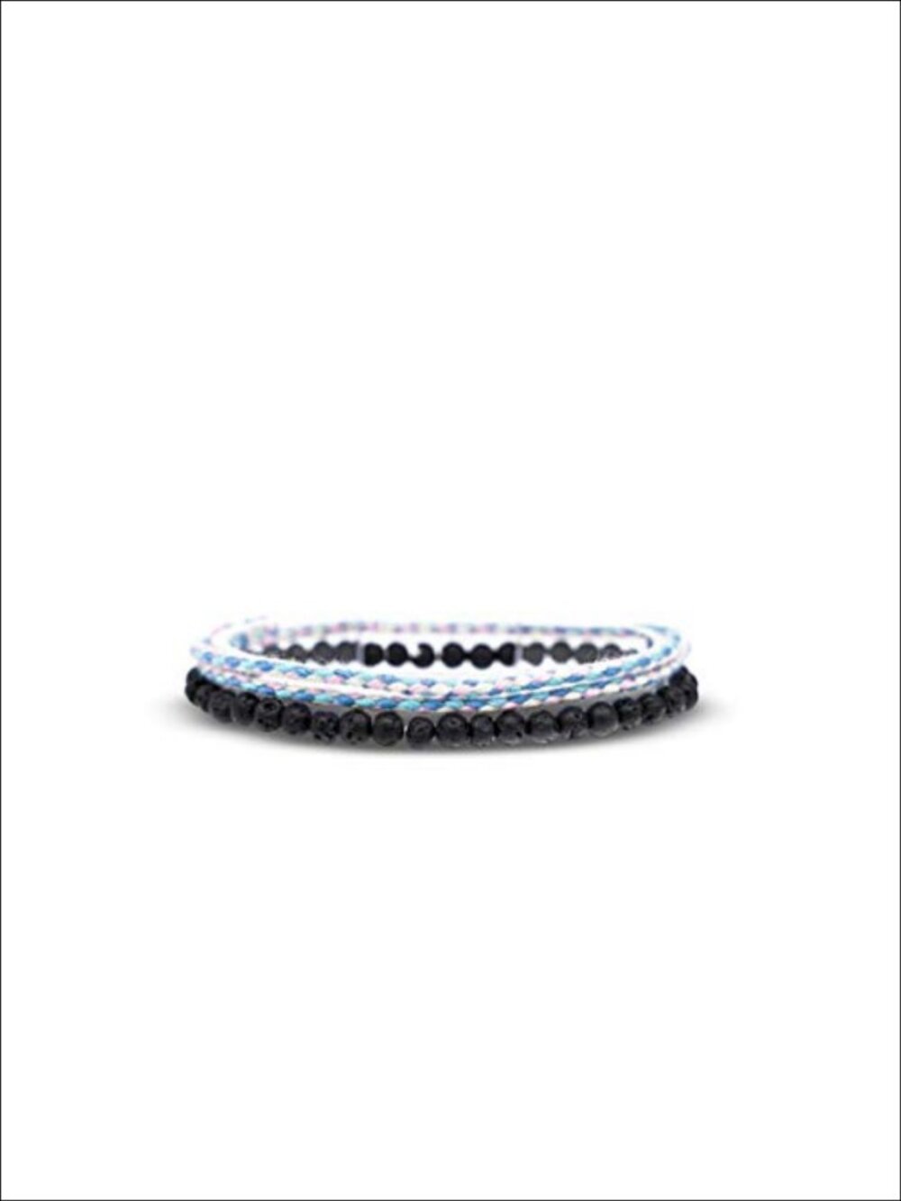 Surfer Bracelets Set of 2 Waterproof Adjustable Beaded Braided Boho Beach